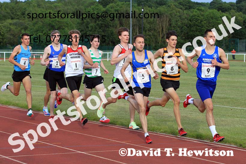 The 1500 metres, 2022 BMC Chester le Street. Photo: David T. Hewitson/Sports for All Pics